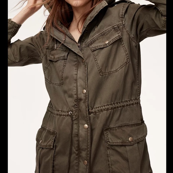 Aritiza “Talula” Trooper Utility Drawstring Waist Jacket - Picture 4 of 4